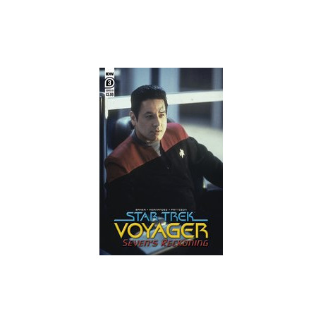 STAR TREK VOYAGER SEVENS RECKONING 3 CVR B PHOTO