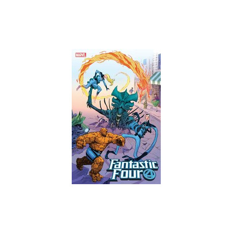 FANTASTIC FOUR 28 CASSARA MARVEL VS ALIEN VAR EMP