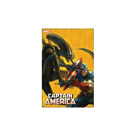 CAPTAIN AMERICA 27 SHAVRIN MARVEL VS ALIEN VAR