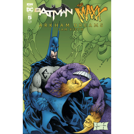 BATMAN THE MAXX ARKHAM DREAMS 5 CVR B KIETH