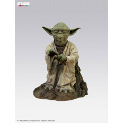YODA USING THE FORCE STAR WARS EPISODE V ELITE COLLECTION STATUE