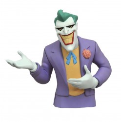 THE JOKER DC BATMAN THE ANIMATED SERIES BUST BANK