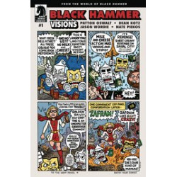 BLACK HAMMER VISIONS 1 EVAN DORKIN VAR ED