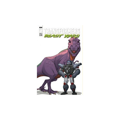 TRANSFORMERS BEAST WARS 1 CVR B FICIO OSSIO