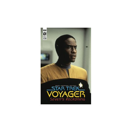 STAR TREK VOYAGER SEVENS RECKONING 4 CVR B PHOTO