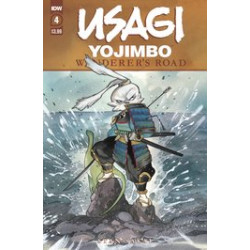 USAGI YOJIMBO WANDERERS ROAD 4 PEACH MOMOKO CVR