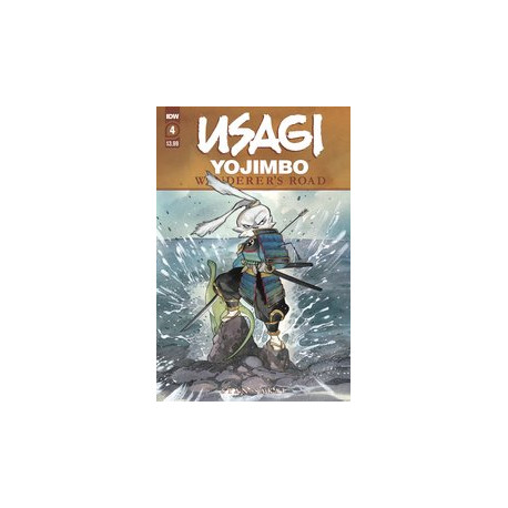 USAGI YOJIMBO WANDERERS ROAD 4 PEACH MOMOKO CVR