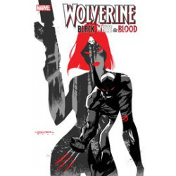 WOLVERINE BLACK WHITE BLOOD 4