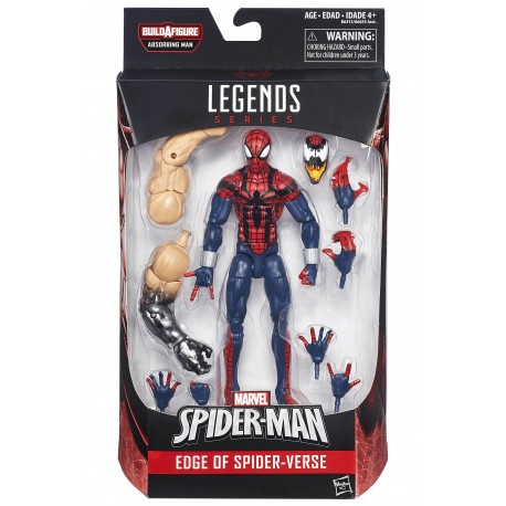 SPIDERMAN EDGE OF SPIDER VERSE MARVEL LEGENDS ACTION FIGURE