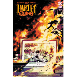 BATMAN WHITE KNIGHT PRESENTS HARLEY QUINN 5 OF 8 MATTEO SCALERA VAR ED MR 