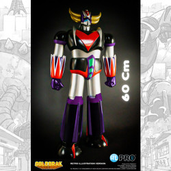 GOLDORAK RETRO ILLUSTRATION VERSION ACTION FIGURE ROTO CAST 60 CM