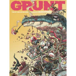 GRUNT HC ART AND UNPUBLISHED COMICS OF JAMES STOKOE 