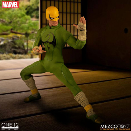IRON FIST MARVEL FIGURINE 1:12 17 CM