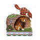 FOX AND HOUND STATUE TRADITIONS ENV. 14.5 CM