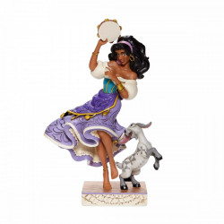 ESMERALDA AND DJALI STATUE DISNEY TRADITIONS ENV. 22 CM