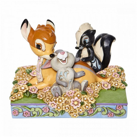 BAMBI AND FRIENDS STATUE DISNEY TRADITIONS ENV. 10 CM