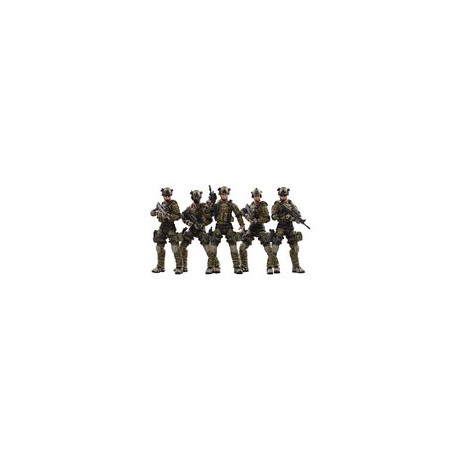 JOY TOY PLA ARMY GROUND FORCE FIGURE 5 PACK 10 CM