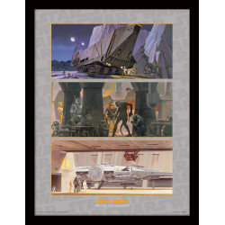 TATOOINE AND MOS EISLEY STAR WARS TABLEAU