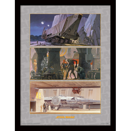 TATOOINE AND MOS EISLEY STAR WARS TABLEAU