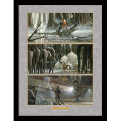 MISSION TO DAGOBAH STAR WARS TABLEAU