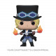SABO ONE PIECE POP TELEVISION VINYL FIGURINE 9 CM