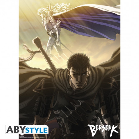 GUTS AND GRIFFITH BERSERK POSTER 52X38 cm
