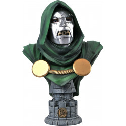 DOCTOR DOOM BUSTE MARVEL COMICS LEGENDS IN 3D 25 CM