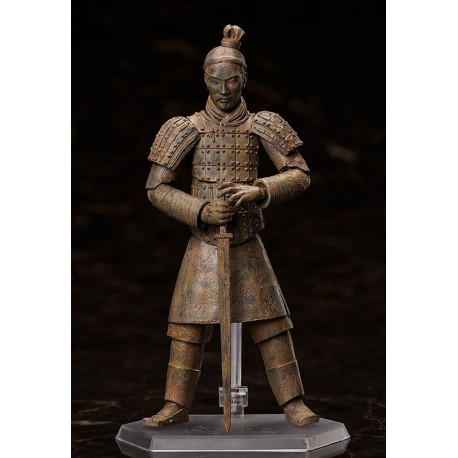 TERRACOTTA SOLDIER TERRACOTTA ARMY THE TABLE MUSEUM FIGURINE FIGMA 15 CM