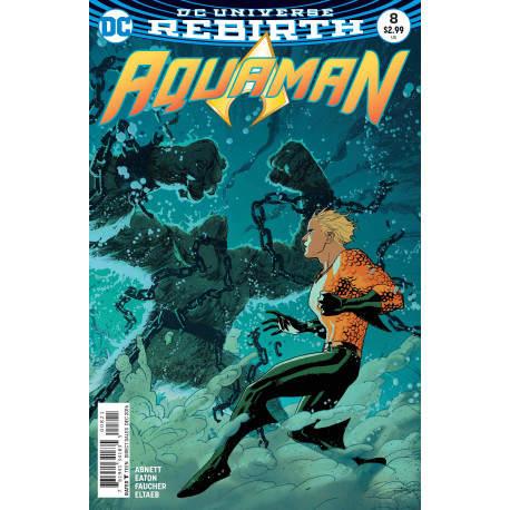 DC REBIRTH AQUAMAN 8 VAR B