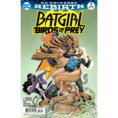 DC REBIRTH BATGIRL AND THE BIRDS OF PREY 3