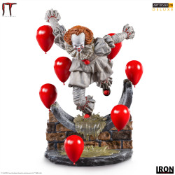 PENNYWISE CA CHAPITRE 2 STATUE 1/10 DELUXE ART SCALE 21 CM