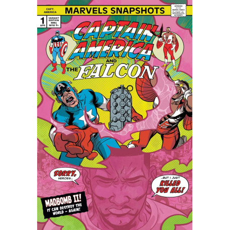 CAPTAIN AMERICA MARVELS SNAPSHOT 1 PEREZ VAR