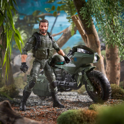 ALVIN BREAKER KIBBEY WITH RAM CYCLE GI JOE CLASSIFIED SERIES COBRA ISLAND 2021 FIGURINE 15 CM