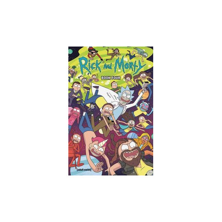 RICK AND MORTY HC BOOK 4 DLX ED
