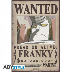 Franky ONE PIECE POSTER WANTED 52X35 CM