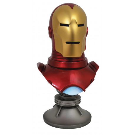 IRON MAN MARVEL LEGENDS COMICS 1/2 SCALE BUST