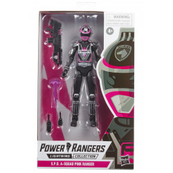 POWER RANGERS LIGHT COLL SPD A-SQUAD PINK RANGER ACTION FIGURE 15 CM