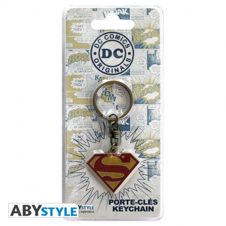 LOGO SUPERMAN DC COMICS PORTE-CLES