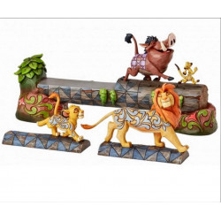 LION KING CAREFREE CAMARADERIE DISNEY RESIN STATUE