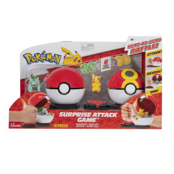 SURPRISE ATTACK GAME POKEMON PIKACHU AND BULBASAUR