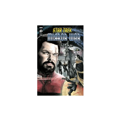 STAR TREK MIRROR WAR 3 CVR A WOODWARD