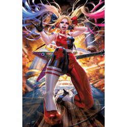 HARLEY QUINN 11 DIMA IVANOC PEACEMAKER CARDSTOCK VARIANT