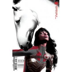 WONDER GIRL 8 JEFF DEKAL CARDSTOCK VARIANT