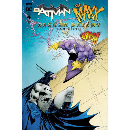 BATMAN THE MAXX ARKHAM DREAMS 4 (OF 5) CVR B KIETH