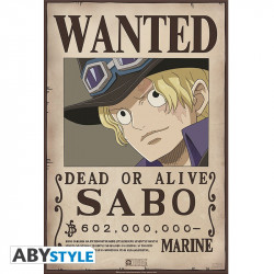 SABO ONE PIECE - POSTER WANTED 52X35 CM