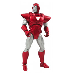 SILVER CENTURION IRON MAN MARVEL SELECT FIGURINE 18 CM