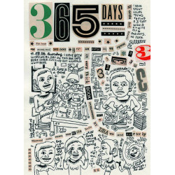 365 DAYS A DIARY BY JULIE DOUCET HC 