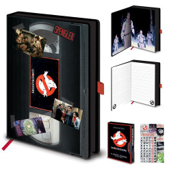 GHOSTBUSTERS VHS PREMIUM A5 NOTEBOOK