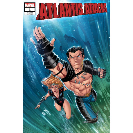 ATLANTIS ATTACKS 1 (OF 5) RON LIM VAR