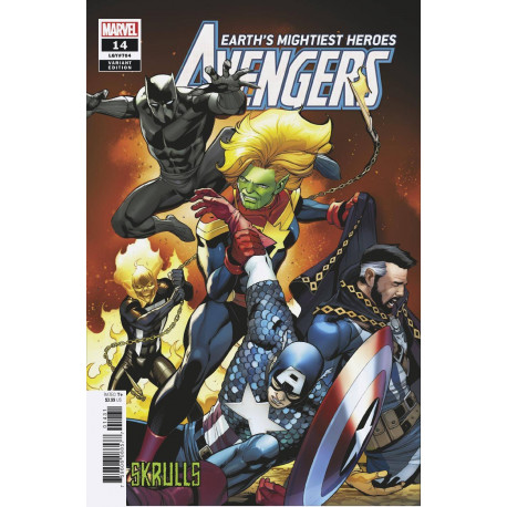 AVENGERS 14 PACHECO SKRULLS VAR